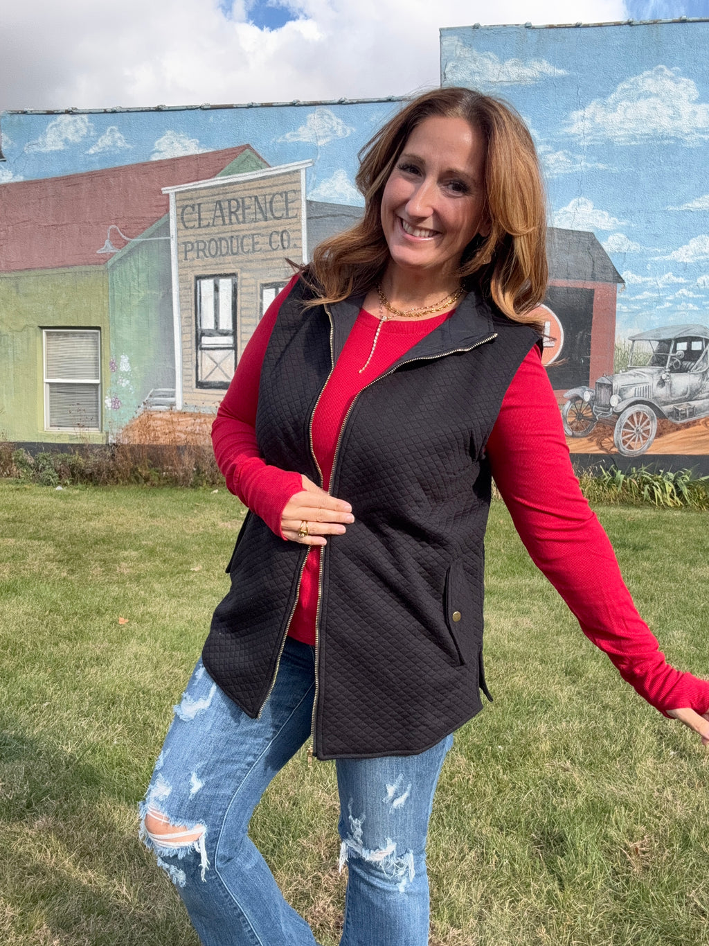Chic & Cozy Quilted Vest
