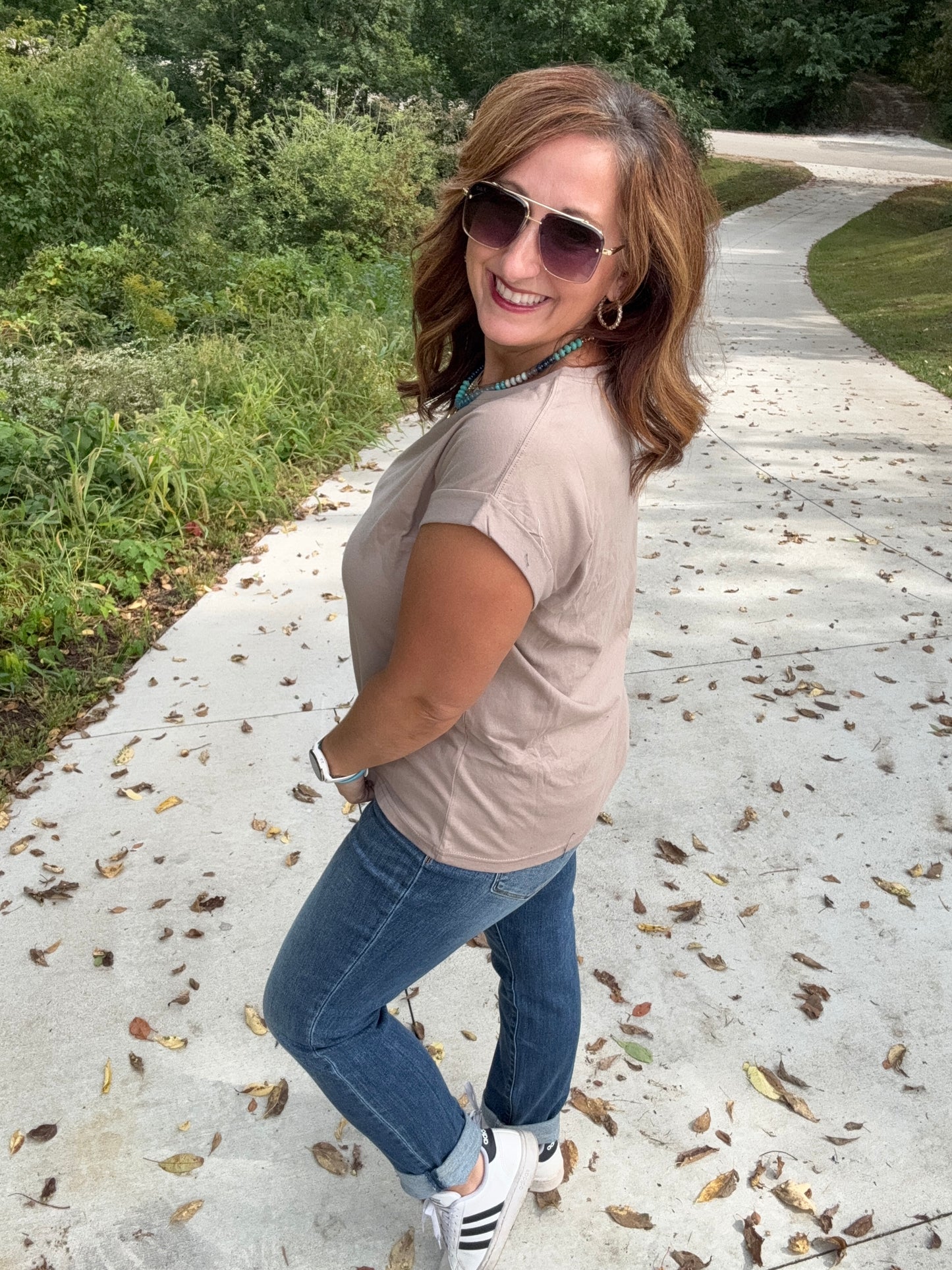 Simply Styled Tee Mocha