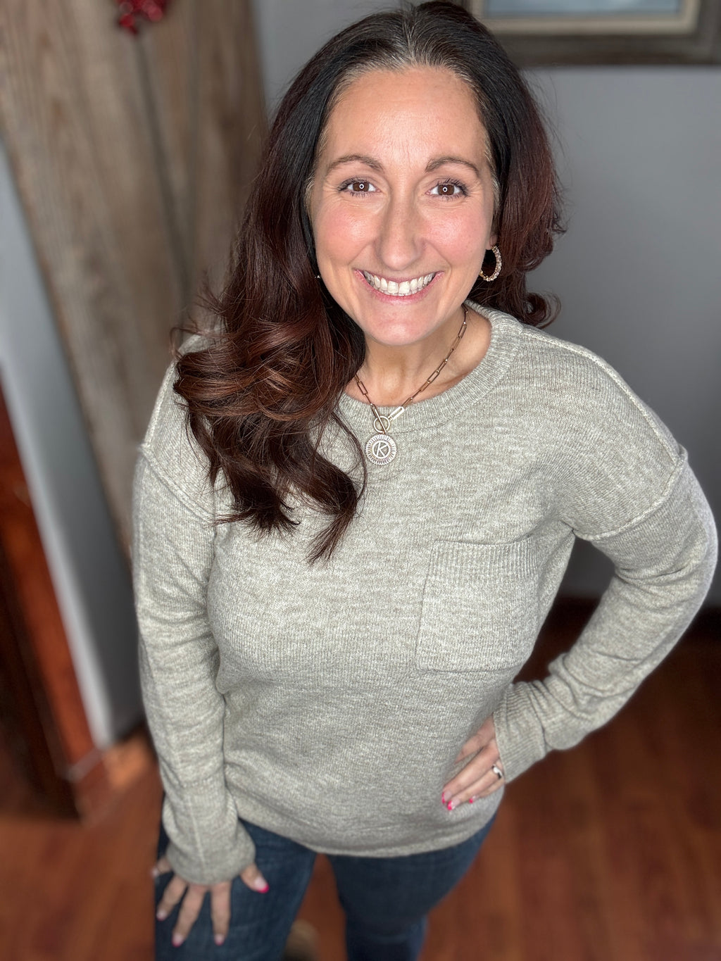 Mocha Me Happy Sweater