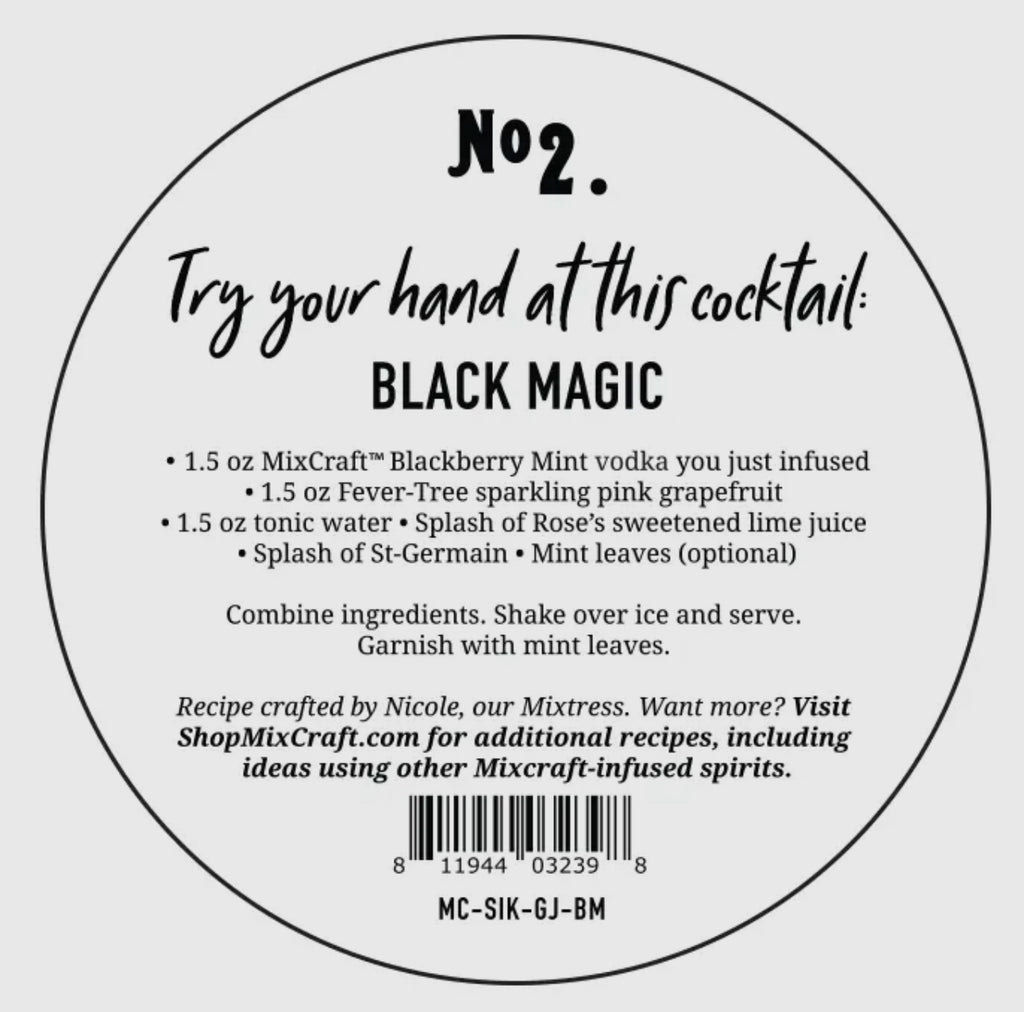 Blackberry Mint Spirit Infusion Kit