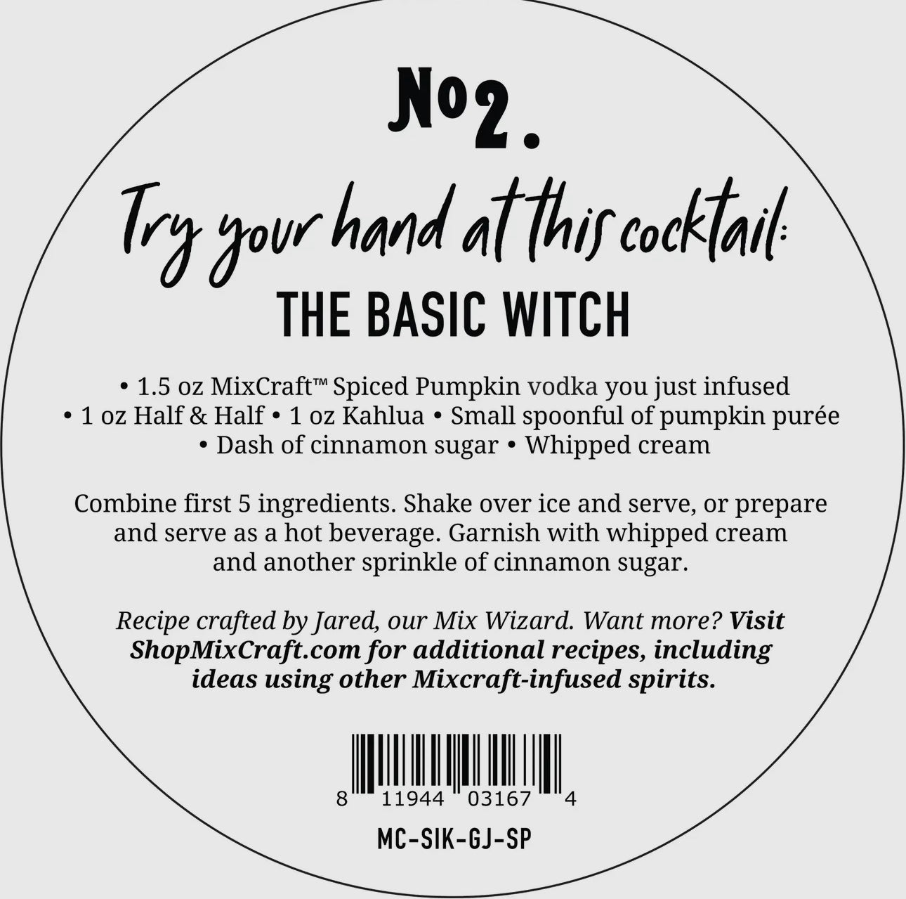 Spiced Pumpkin Spirit Infusion Kit