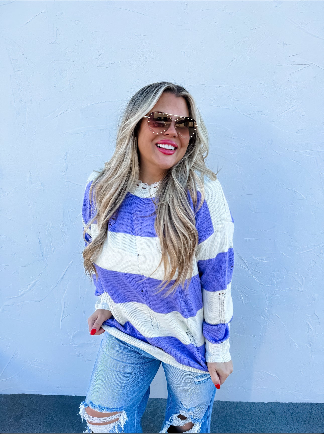 Finley Striped Top