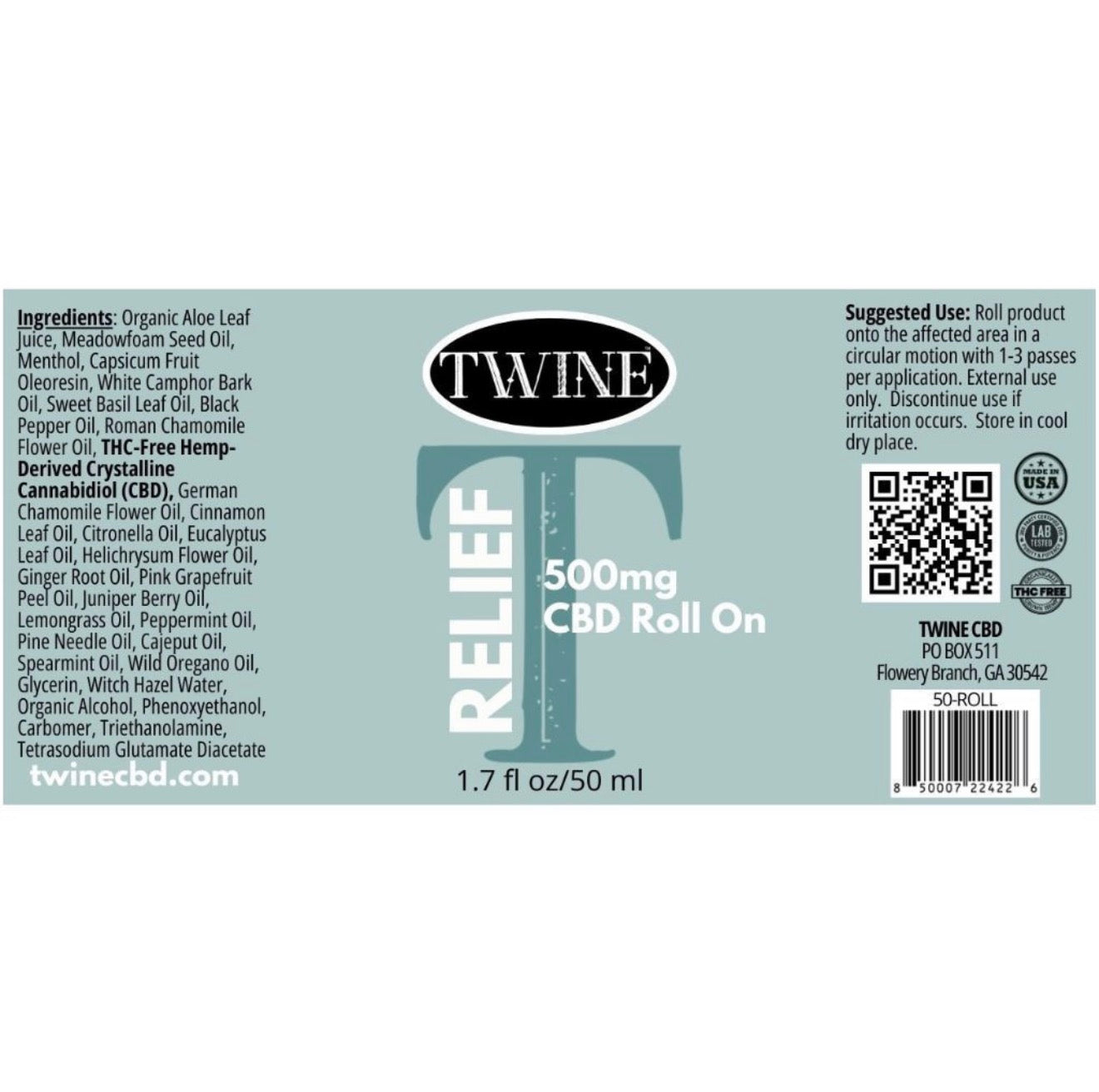Twine Relief Rollers