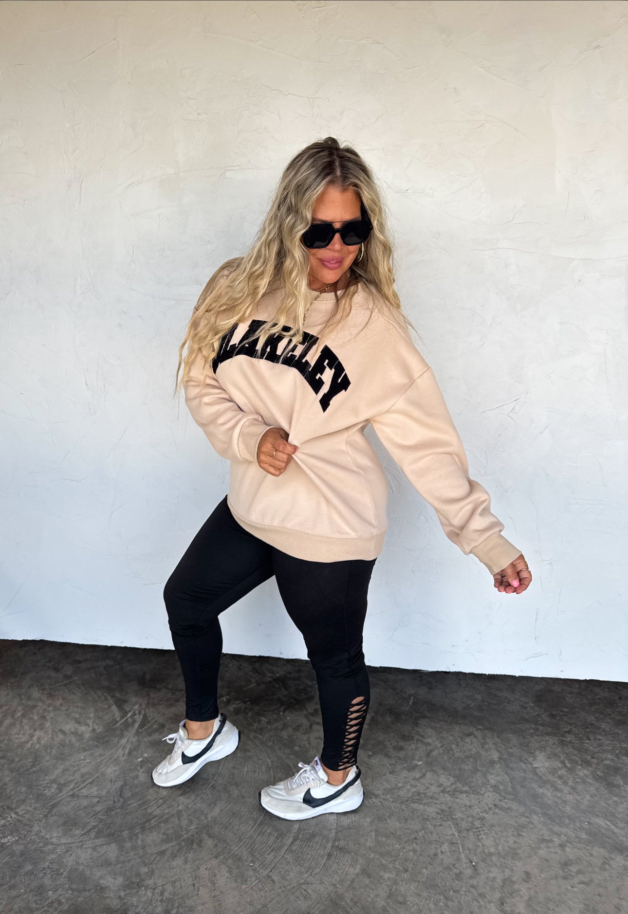 Braided Bliss Leggings - Black