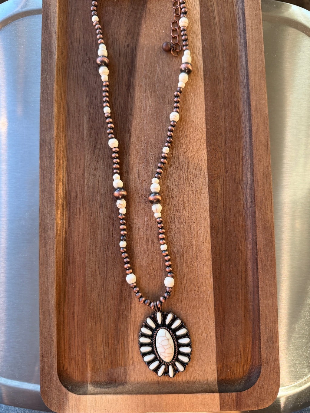 Desert Bloom Pendant Necklace