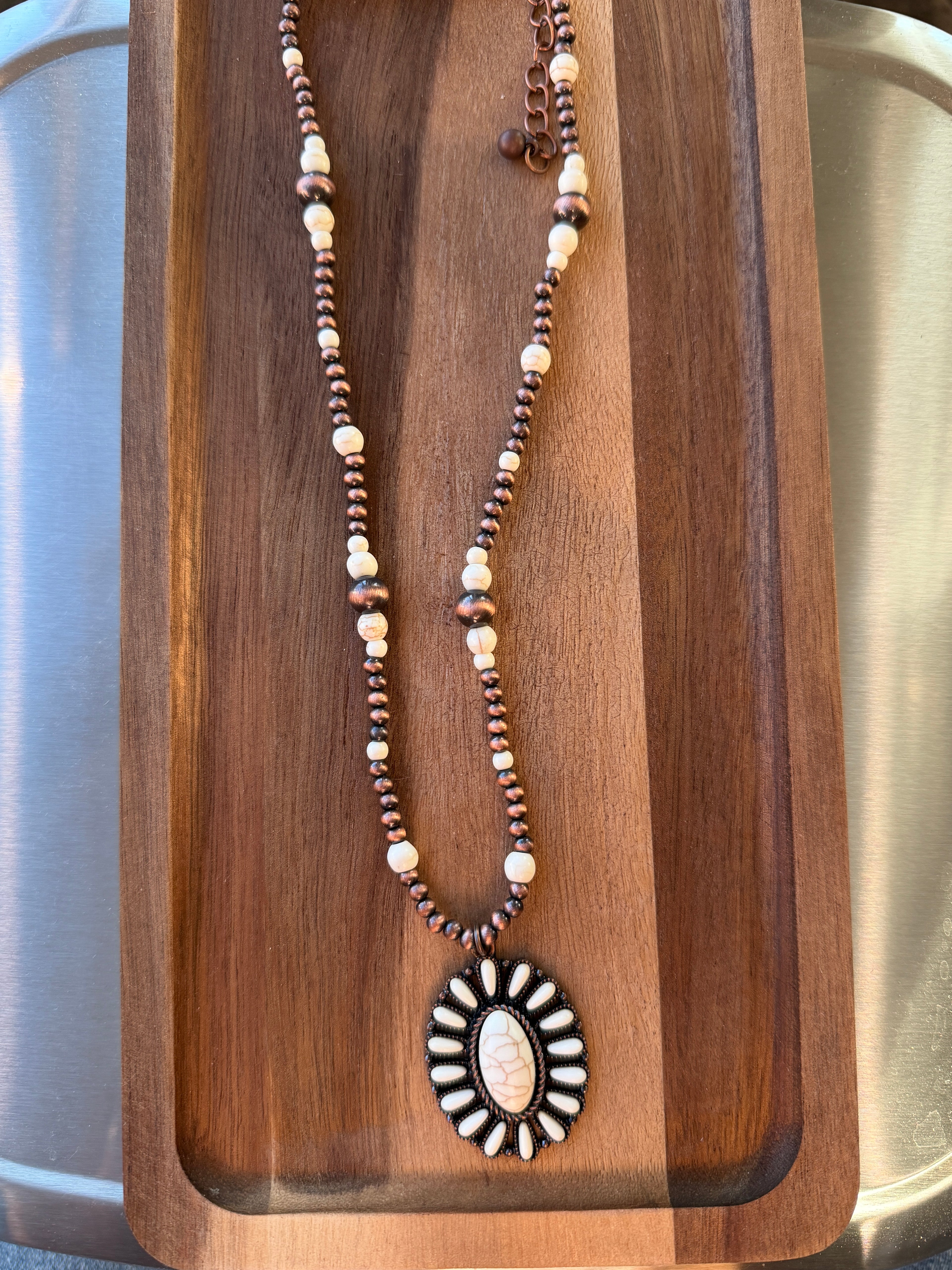 Desert Bloom Pendant Necklace