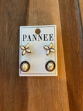 White Turquoise Earring Set