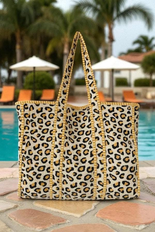 The Wild One Cheetah Tote Bag