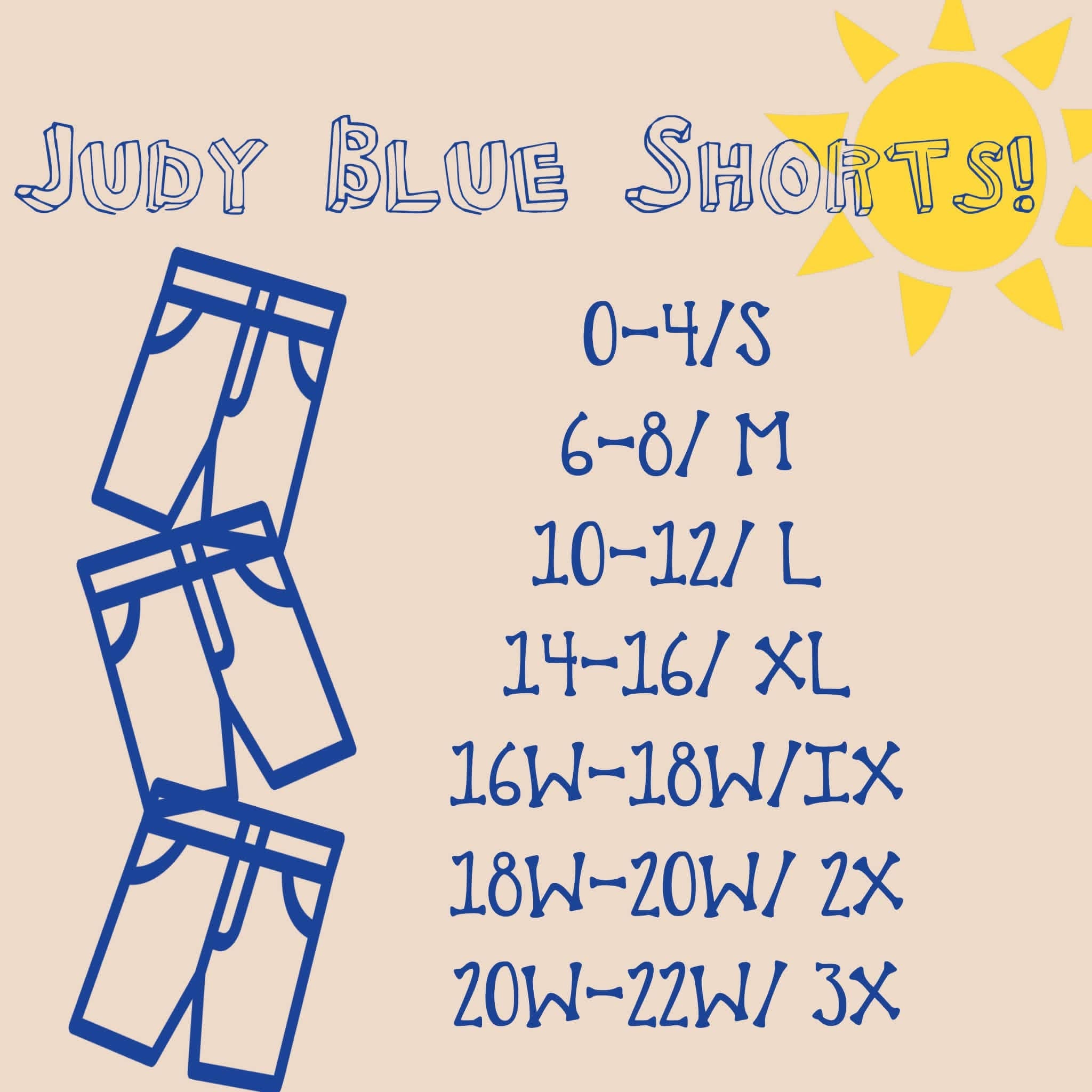 Judy Blue Easy Days Boxer Shorts