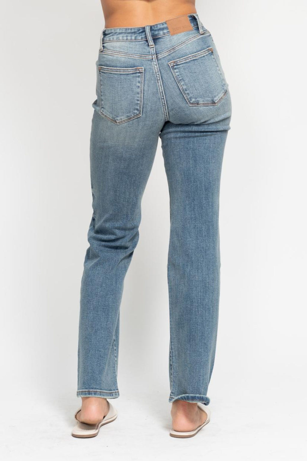 Judy Blue Rebel Straight Dad Jeans
