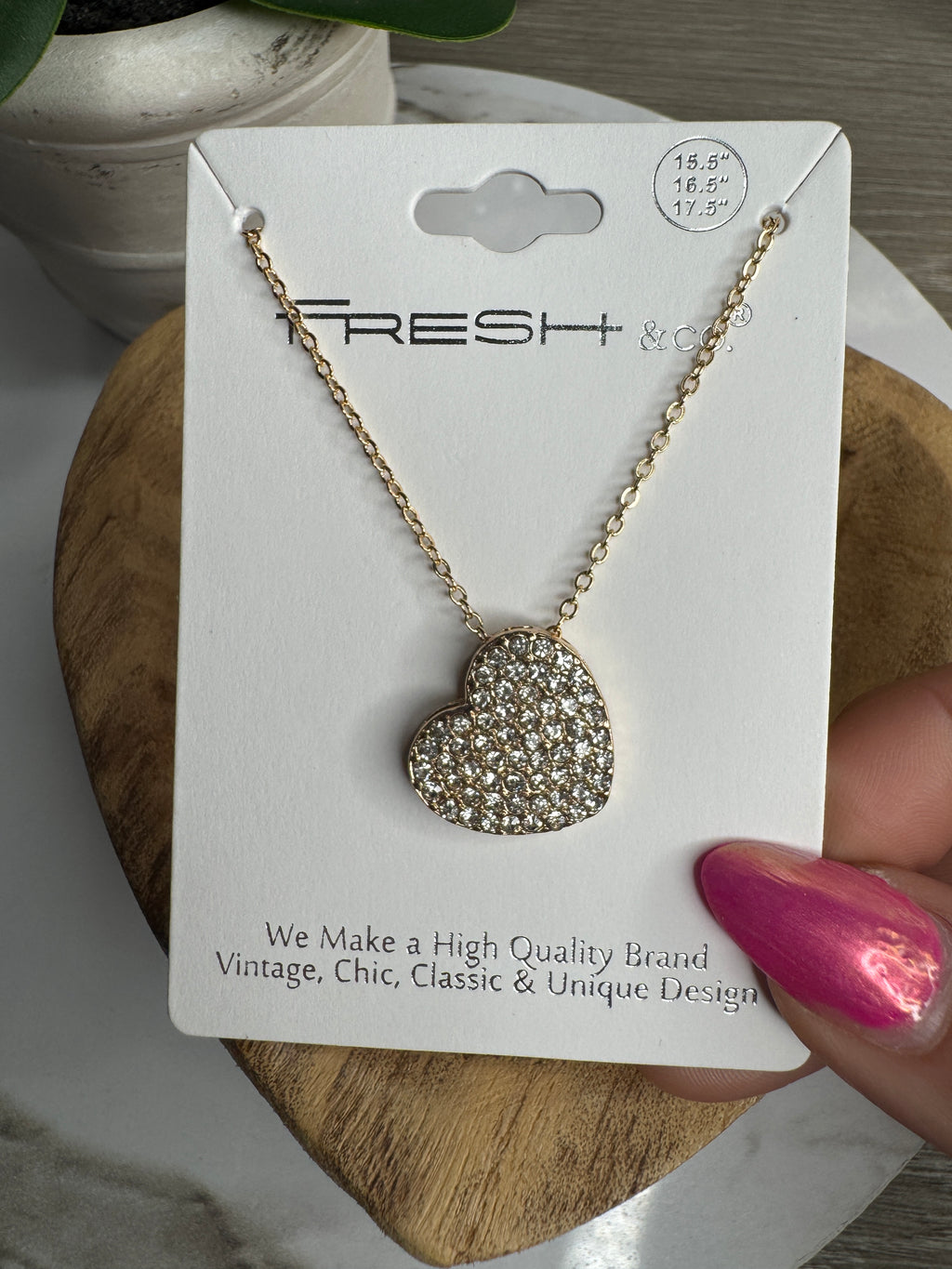 Twinkle Heart Pendant