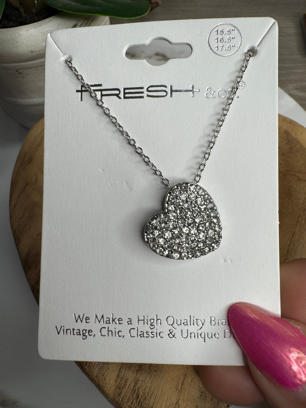 Twinkle Heart Pendant