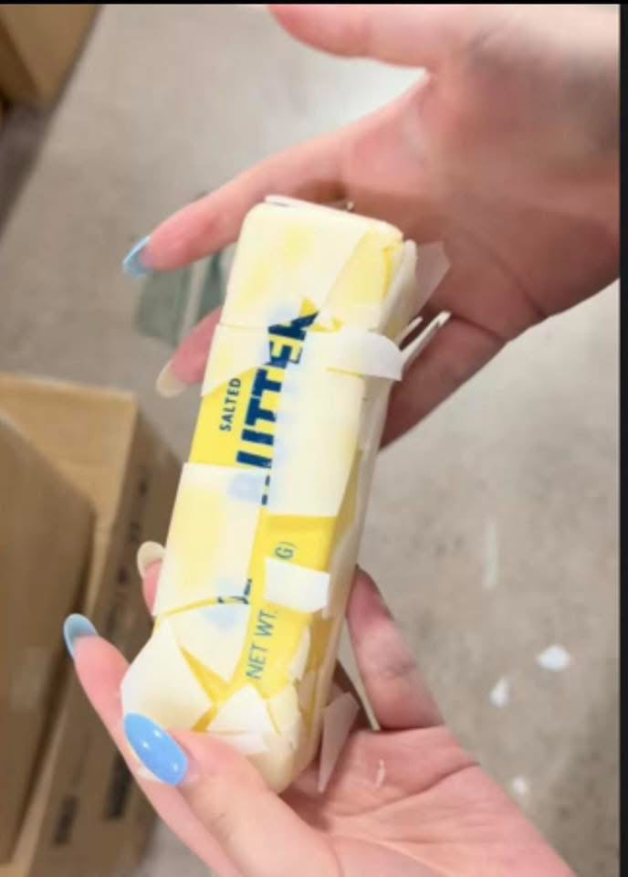 Squishy Cracked Butter