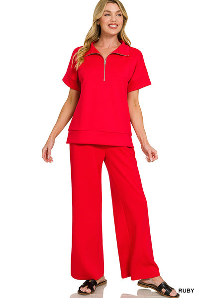 Ruby Rush Half Zip