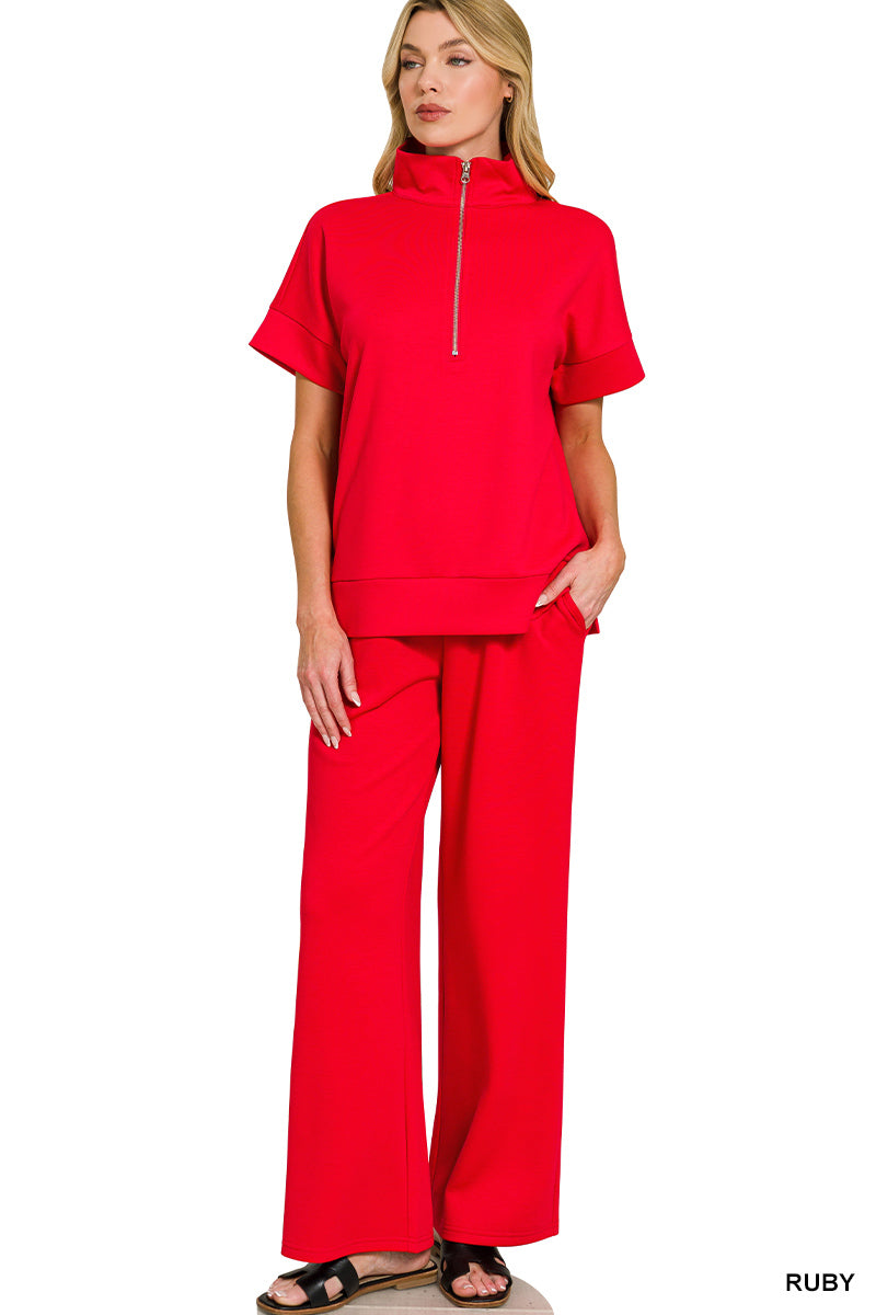 Ruby Rush Half Zip