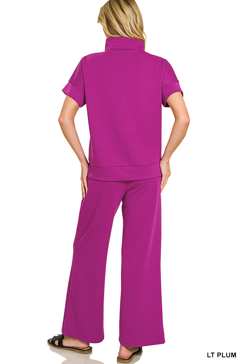Plum Perfect Half Zip