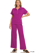 Plum Perfect Half Zip