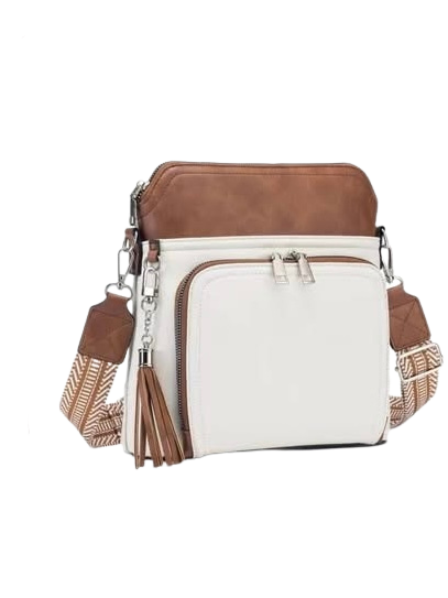 Cream & Camel Duo Trailblazer CrossBody