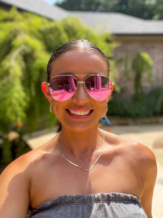 Ace Hot Pink DAX Sunglasses