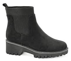 Trail Mix Black Faux Suede