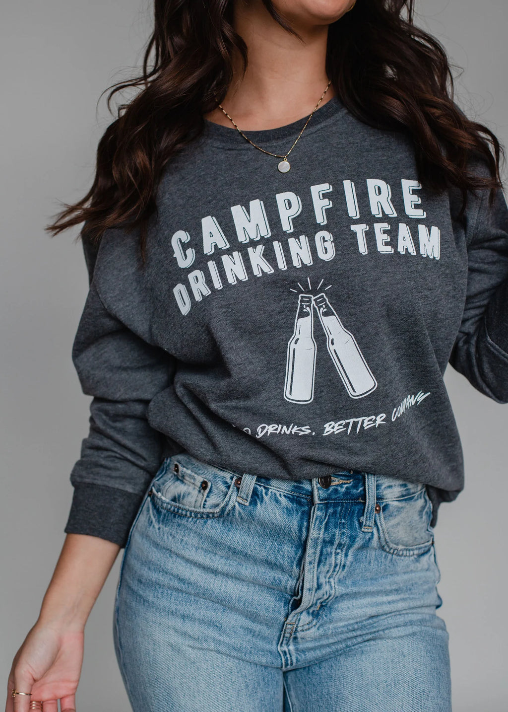 Campfire Drinking Team Sweatshirt