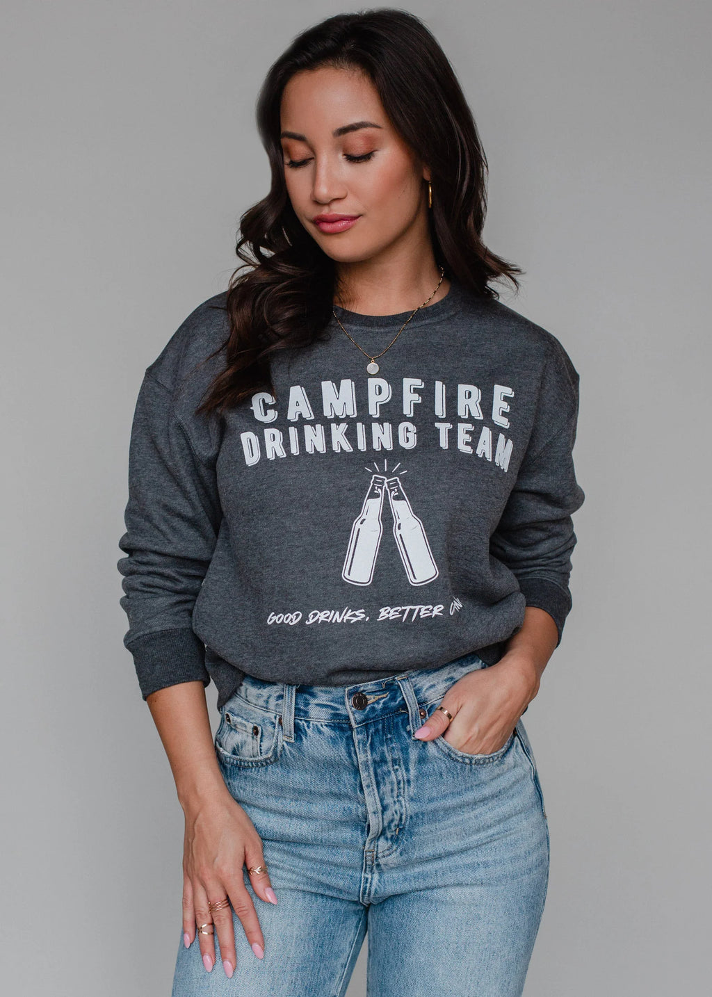 Campfire Drinking Team Sweatshirt