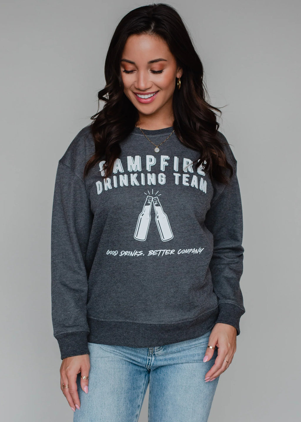 Campfire Drinking Team Sweatshirt