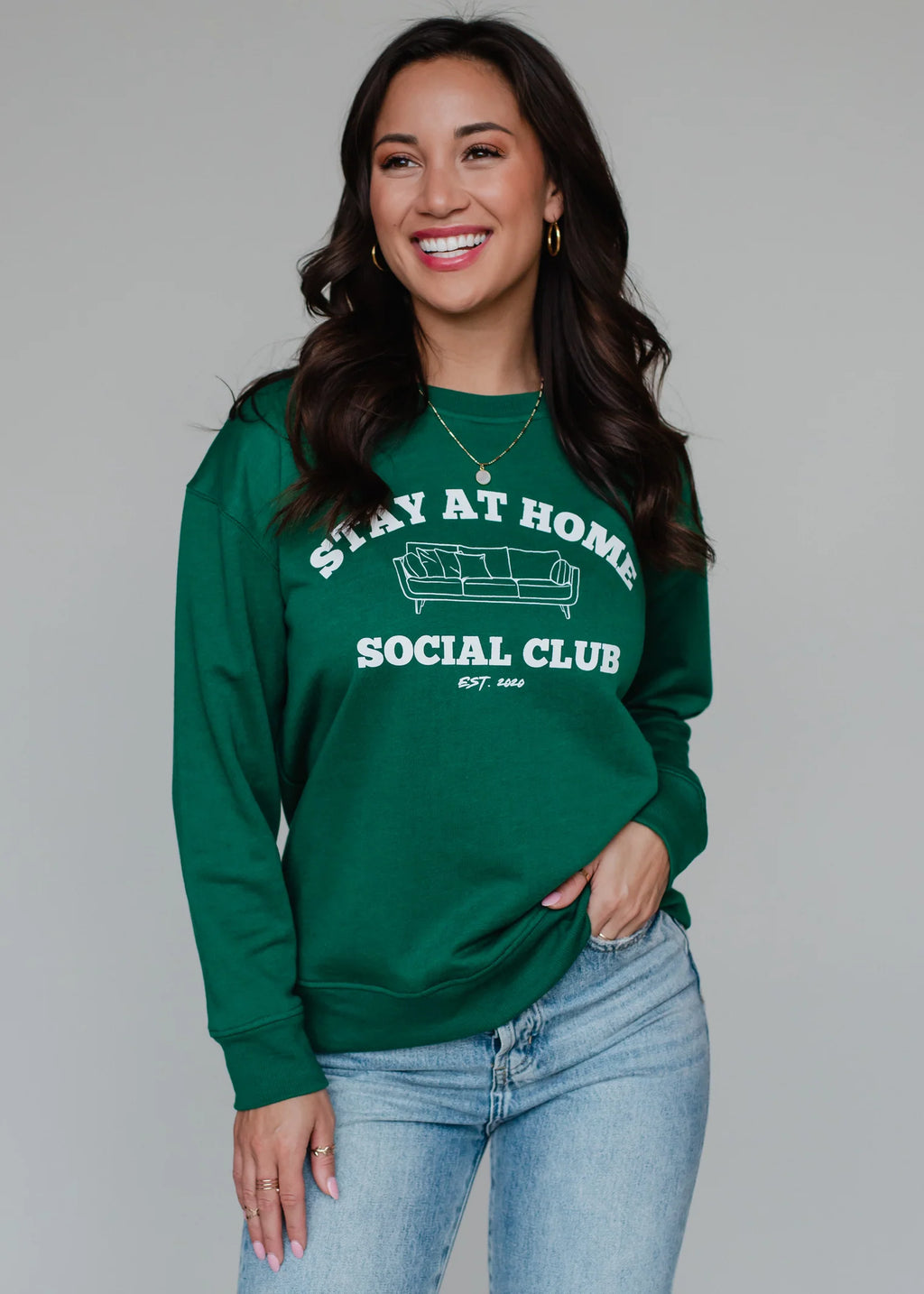 Stay at Home Club Sweatshirt
