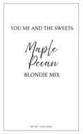 Maple Pecan Blondie