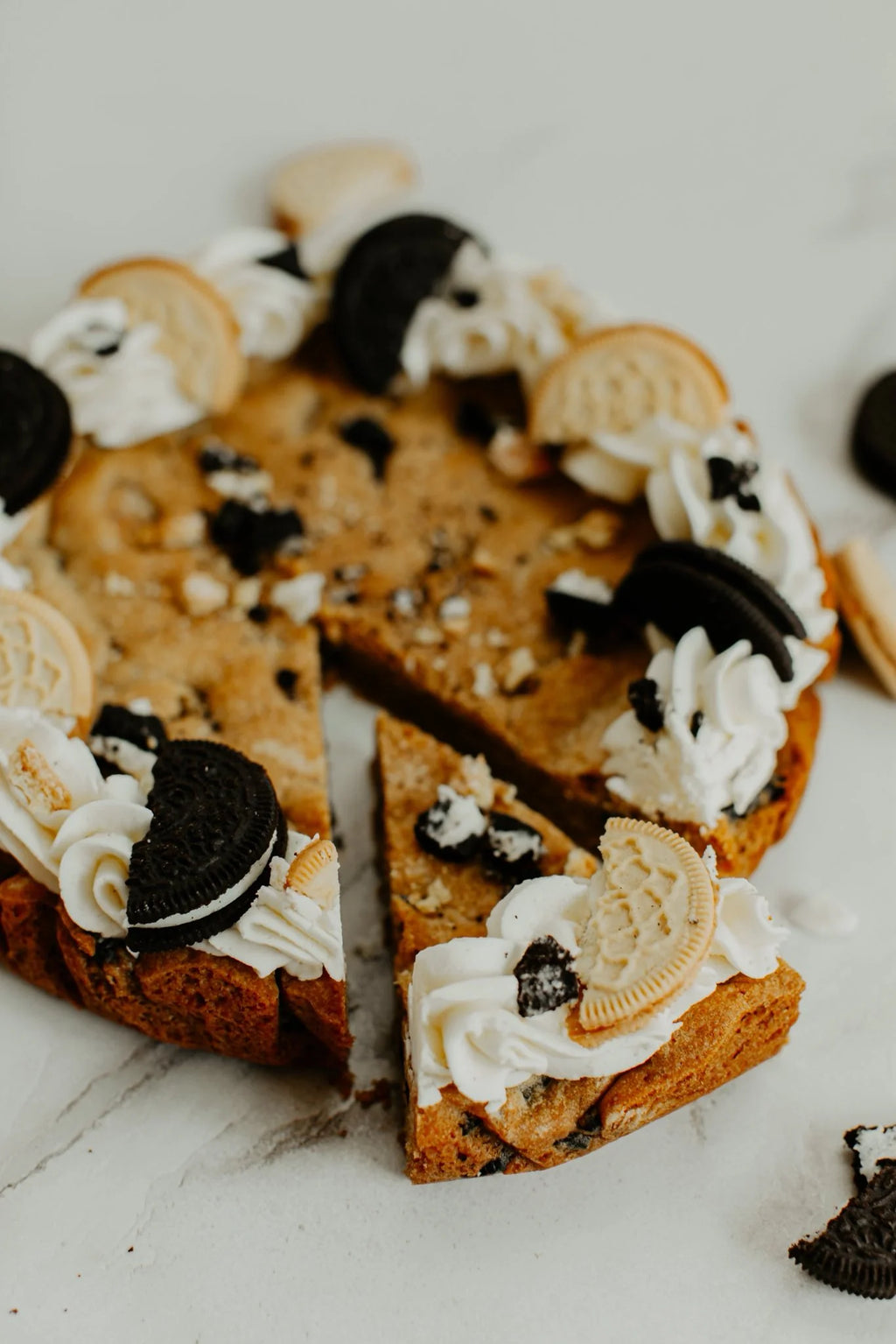 Double Oreo Cookie Cake