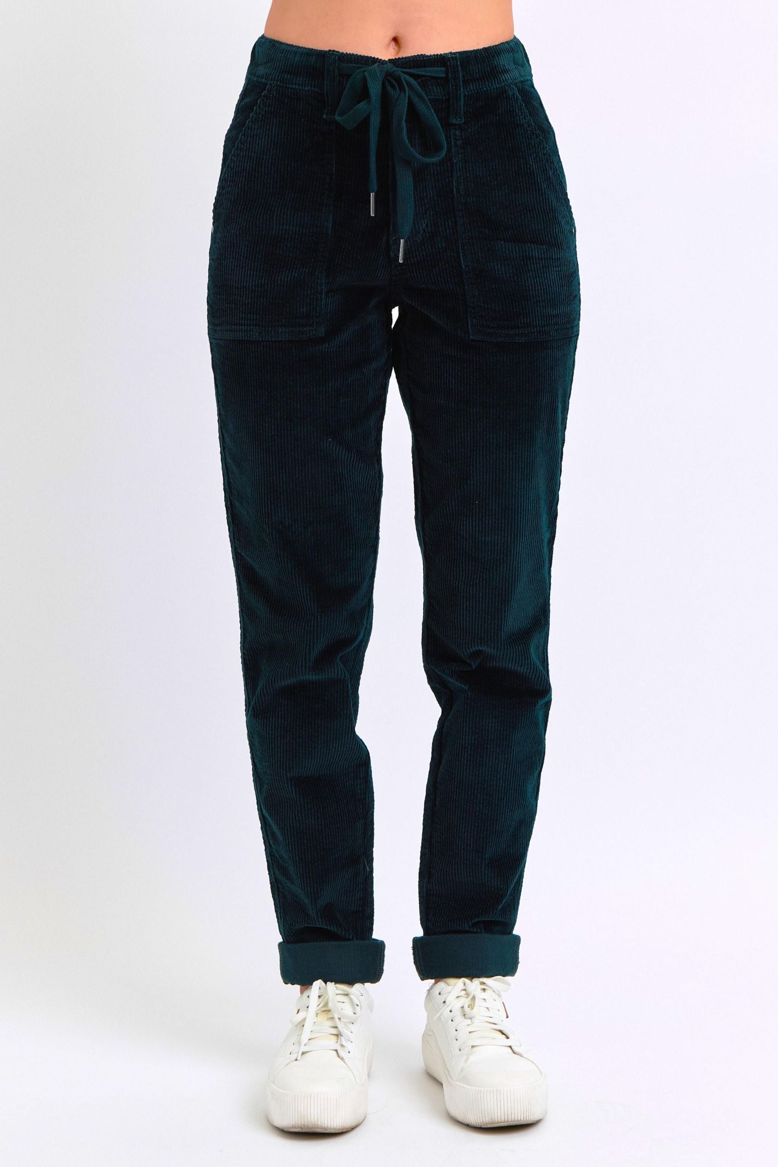 Judy Blue Emerald Cord Joggers