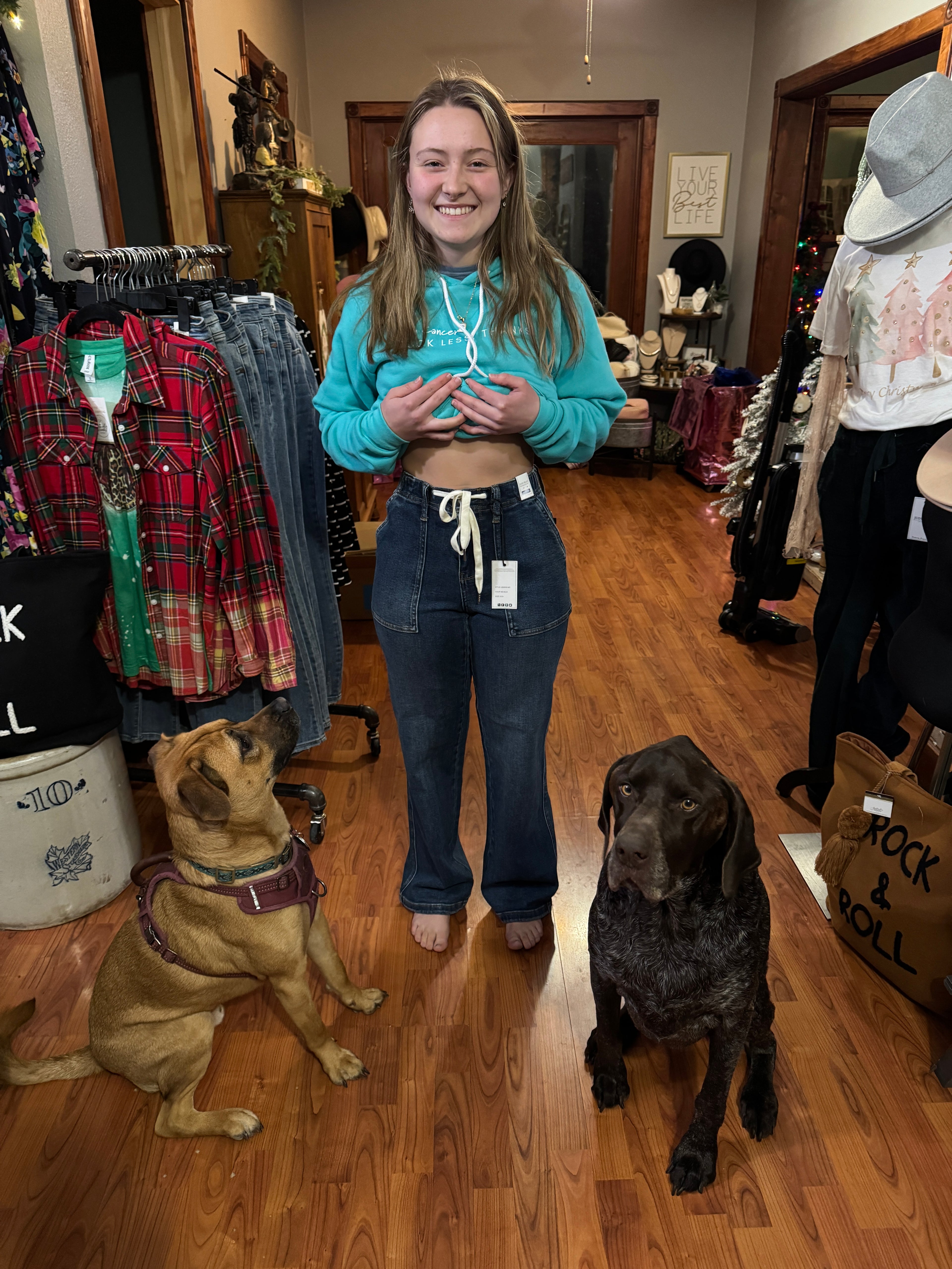 Judy Blue Debbie Drawstring Jeans