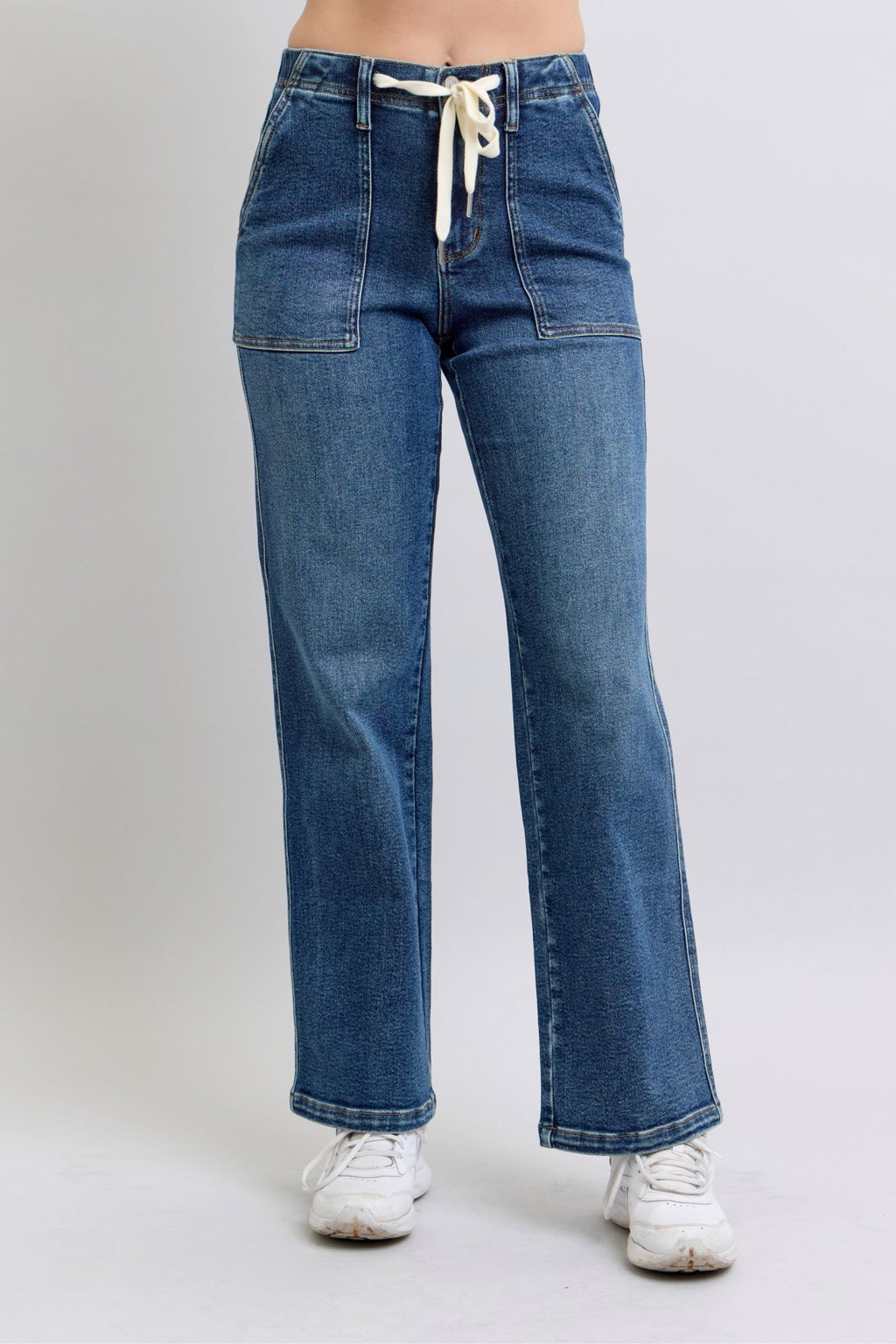 Judy Blue Debbie Drawstring Jeans