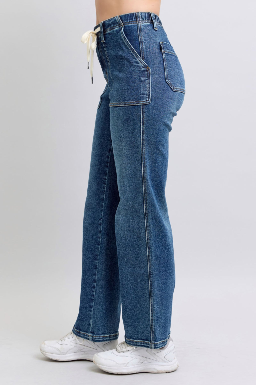 Judy Blue Debbie Drawstring Jeans