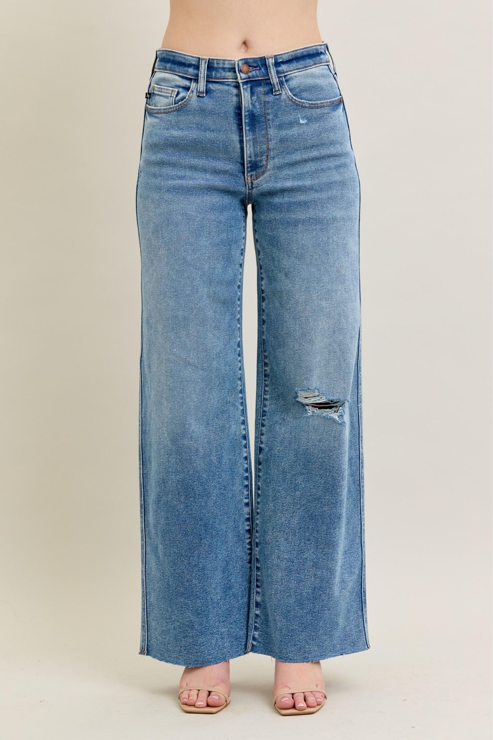 Rebel Revival Vintage Wide Leg Denim