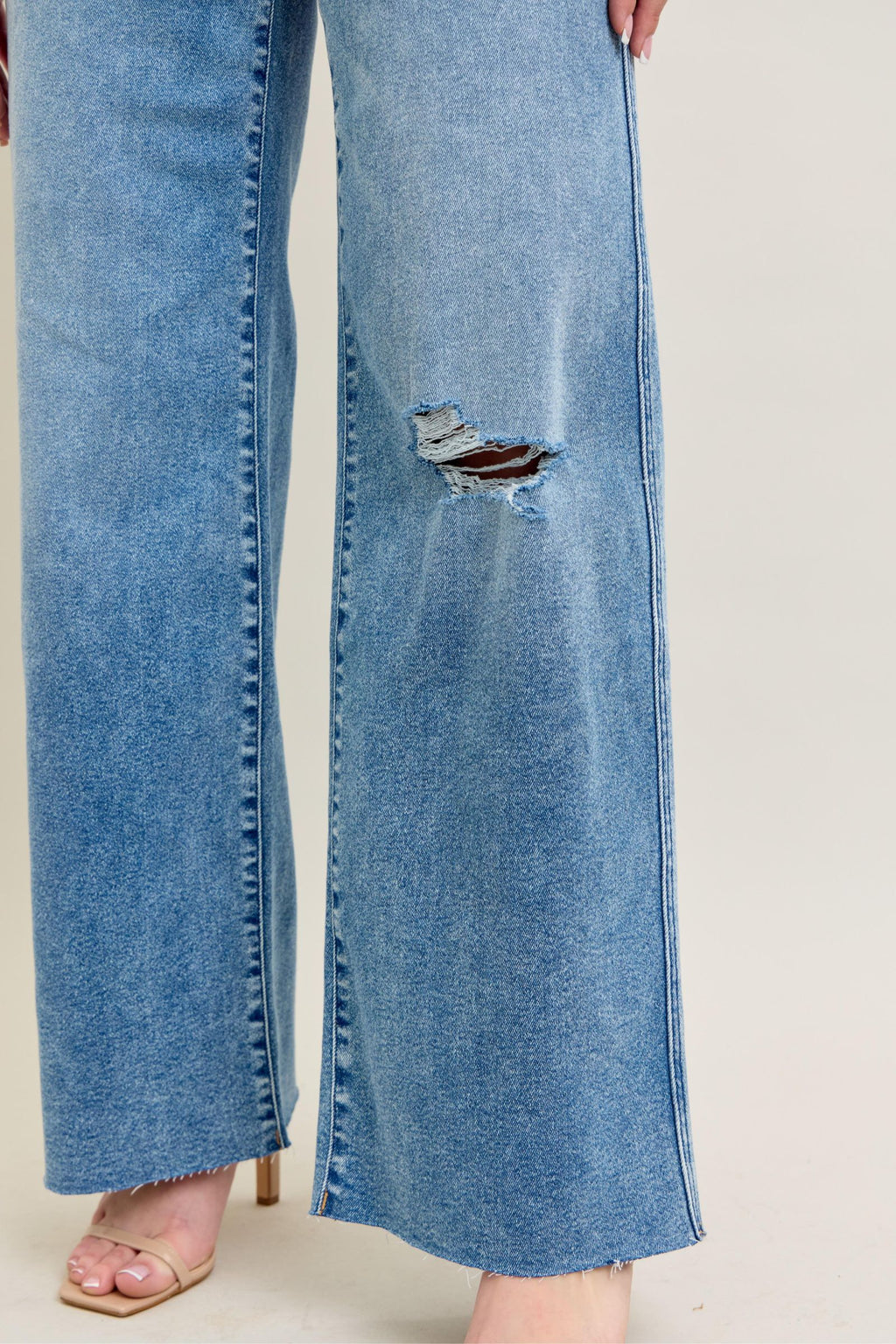 Rebel Revival Vintage Wide Leg Denim