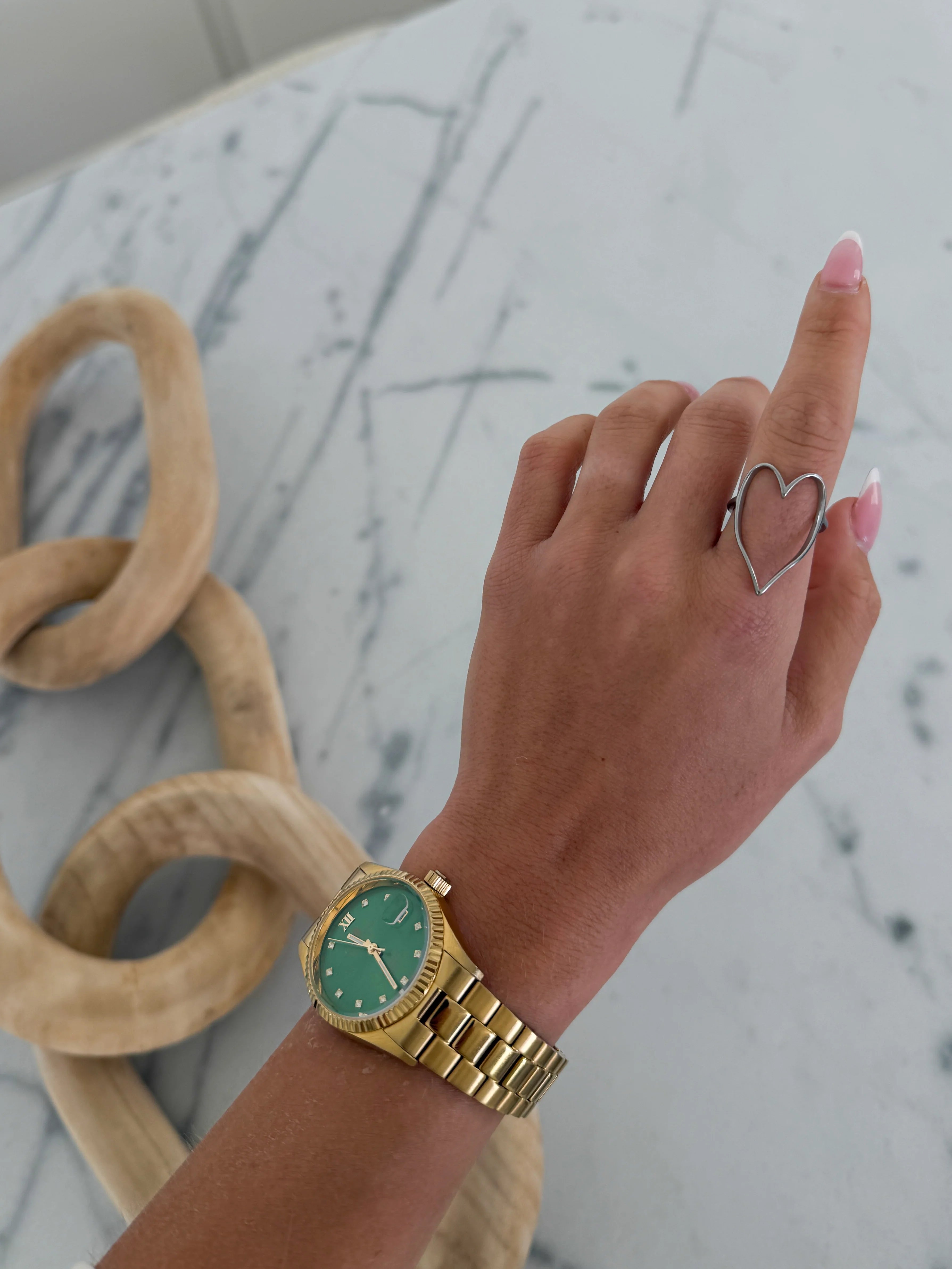 Open Heart Ring
