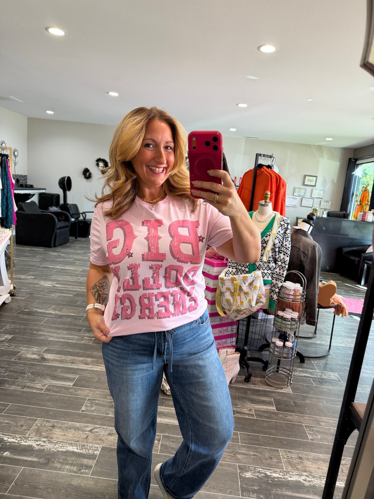 Big Dolly Energy Bling Tshirt