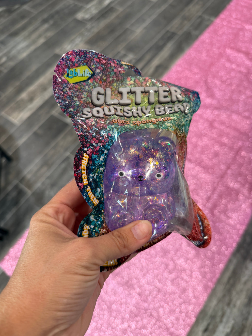 Glittery Squishy Bears