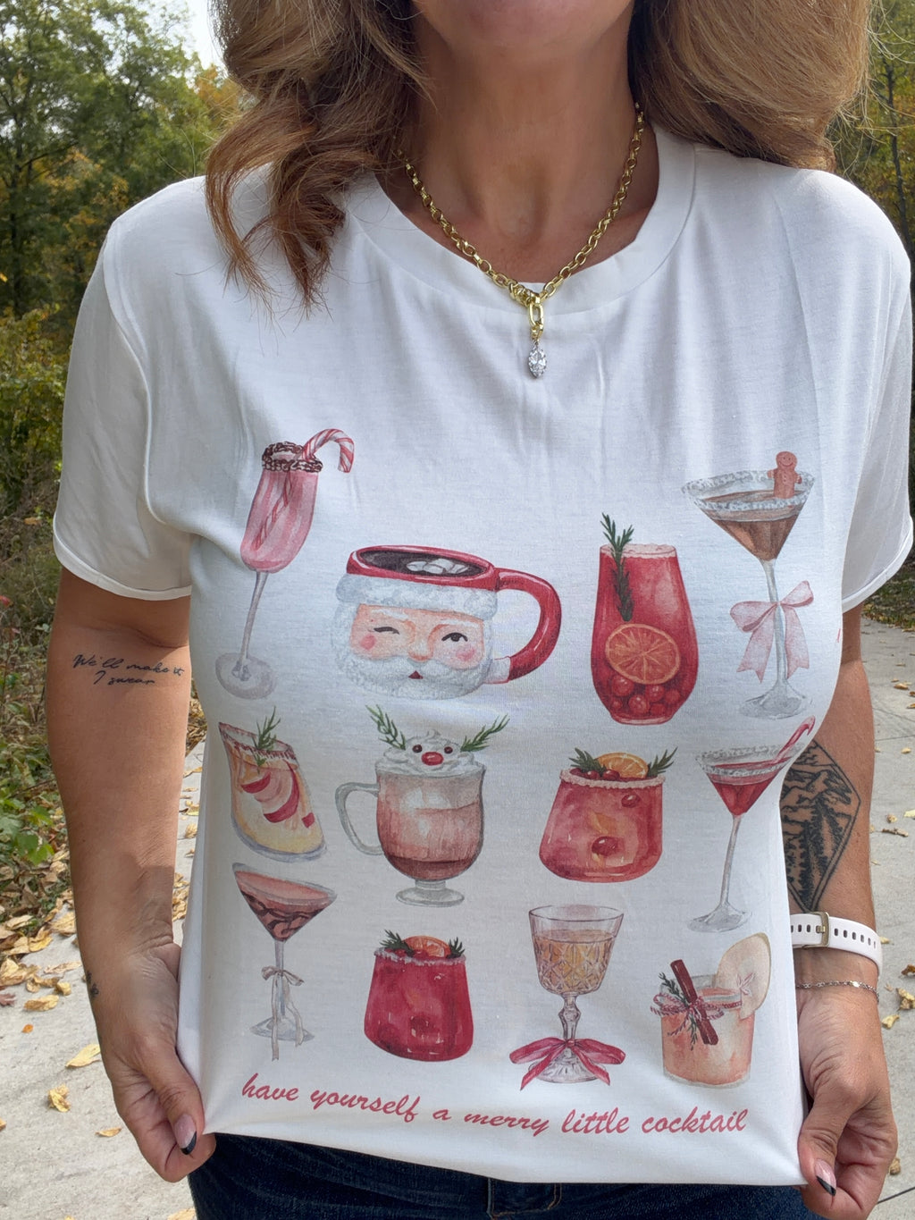 Merry Little Cocktail Tee