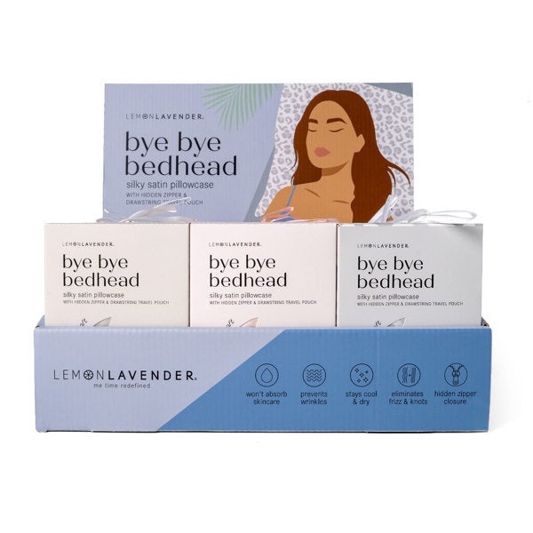 Bye Bye Bedhead Satin Pillowcase