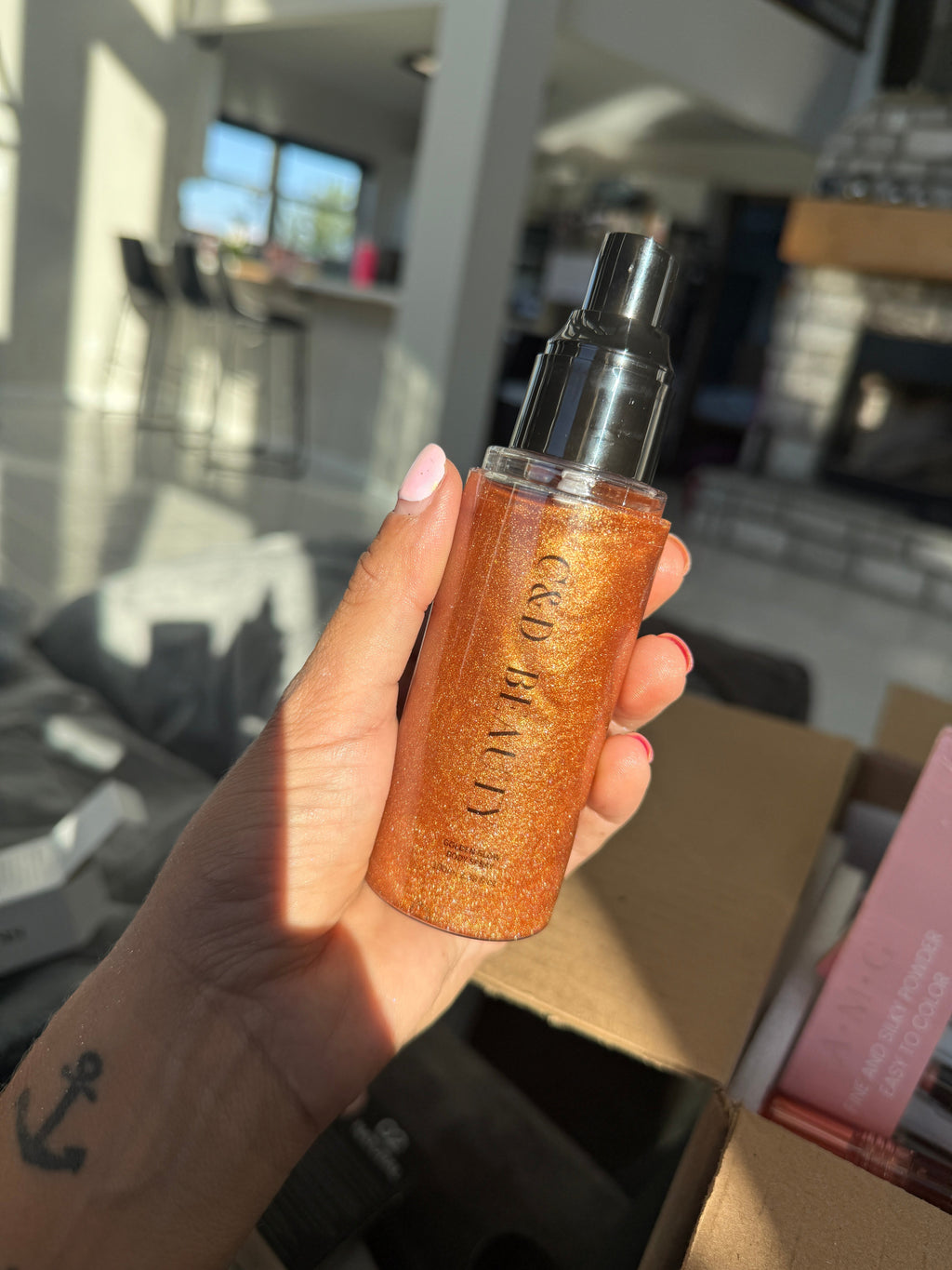 Golden Glow Body Spray