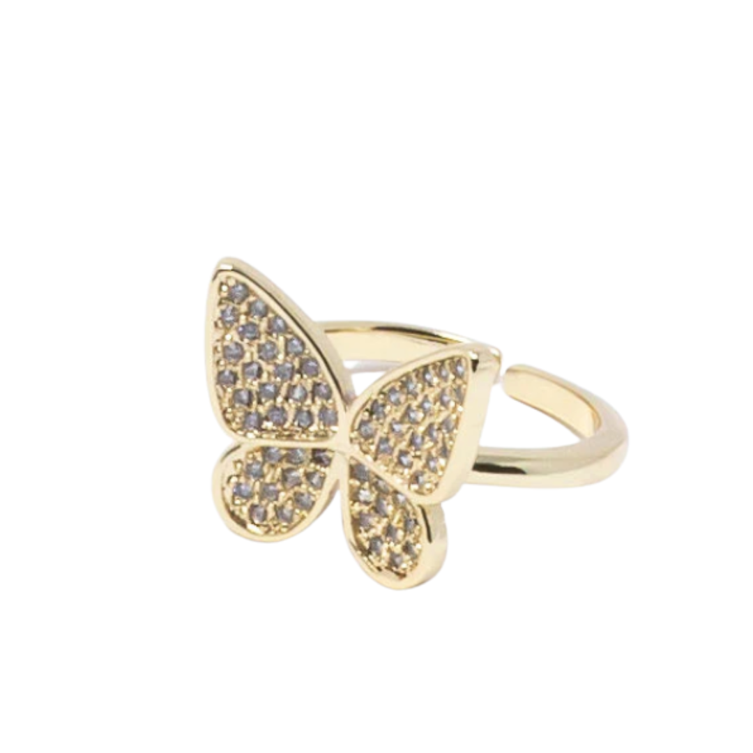 Butterfly Kisses Ring (adjustable)