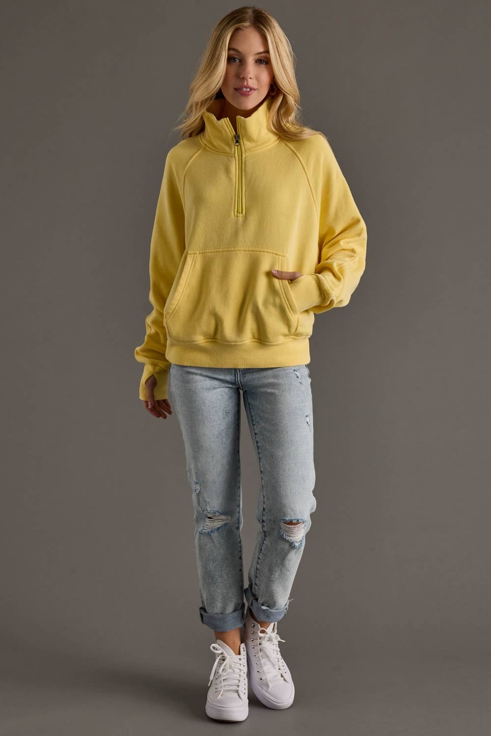 Hello Sunshine Half-Zip