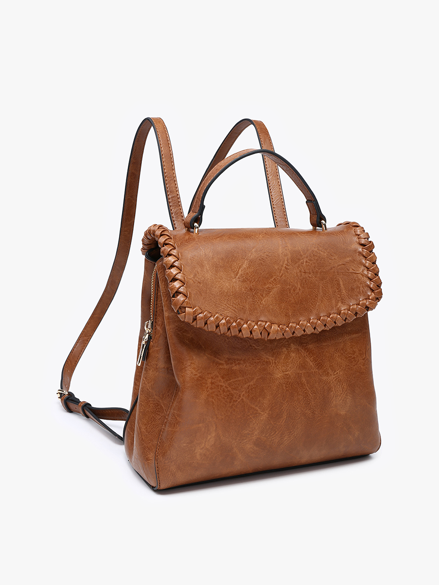 Blossom Whipstitch Trim Backpack