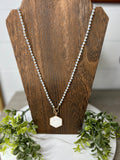 Toggle Stone Necklace