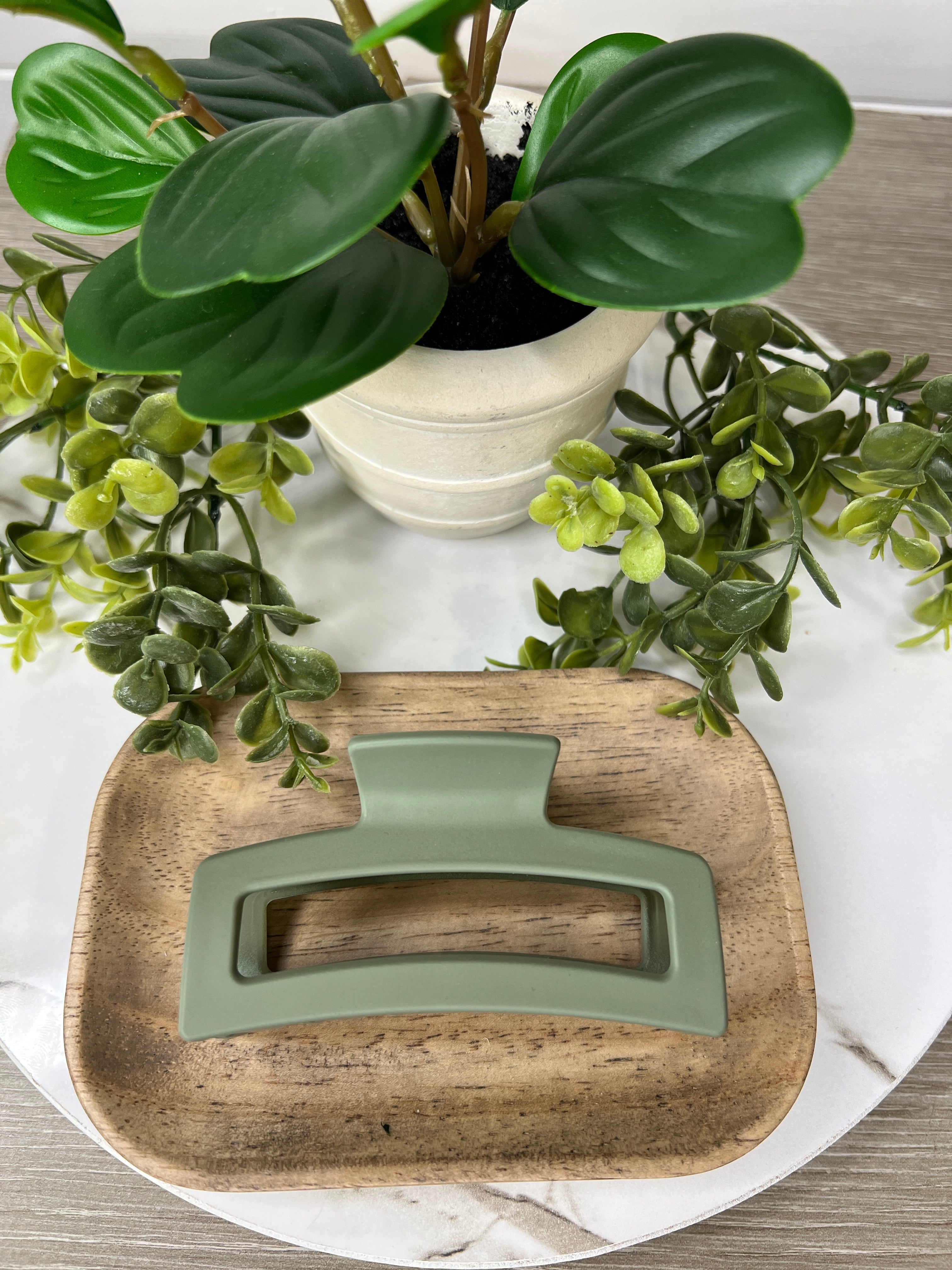 Rectangular Hair Claw