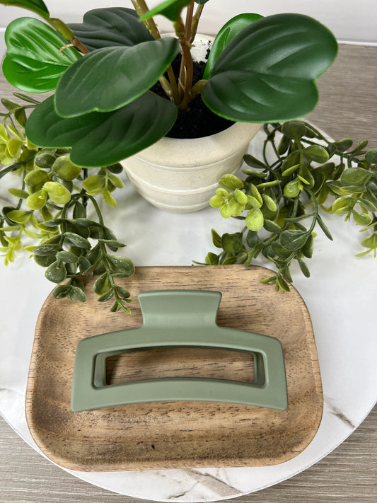 Rectangular Hair Claw