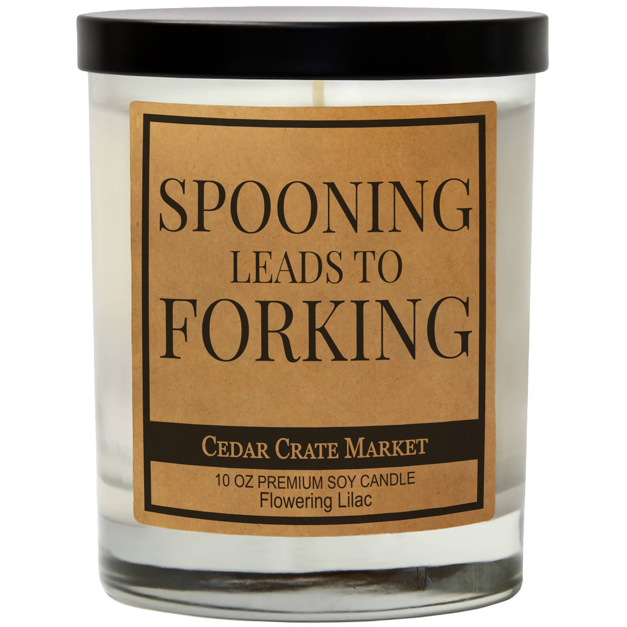 Spooning Leads To Forking Soy Candle