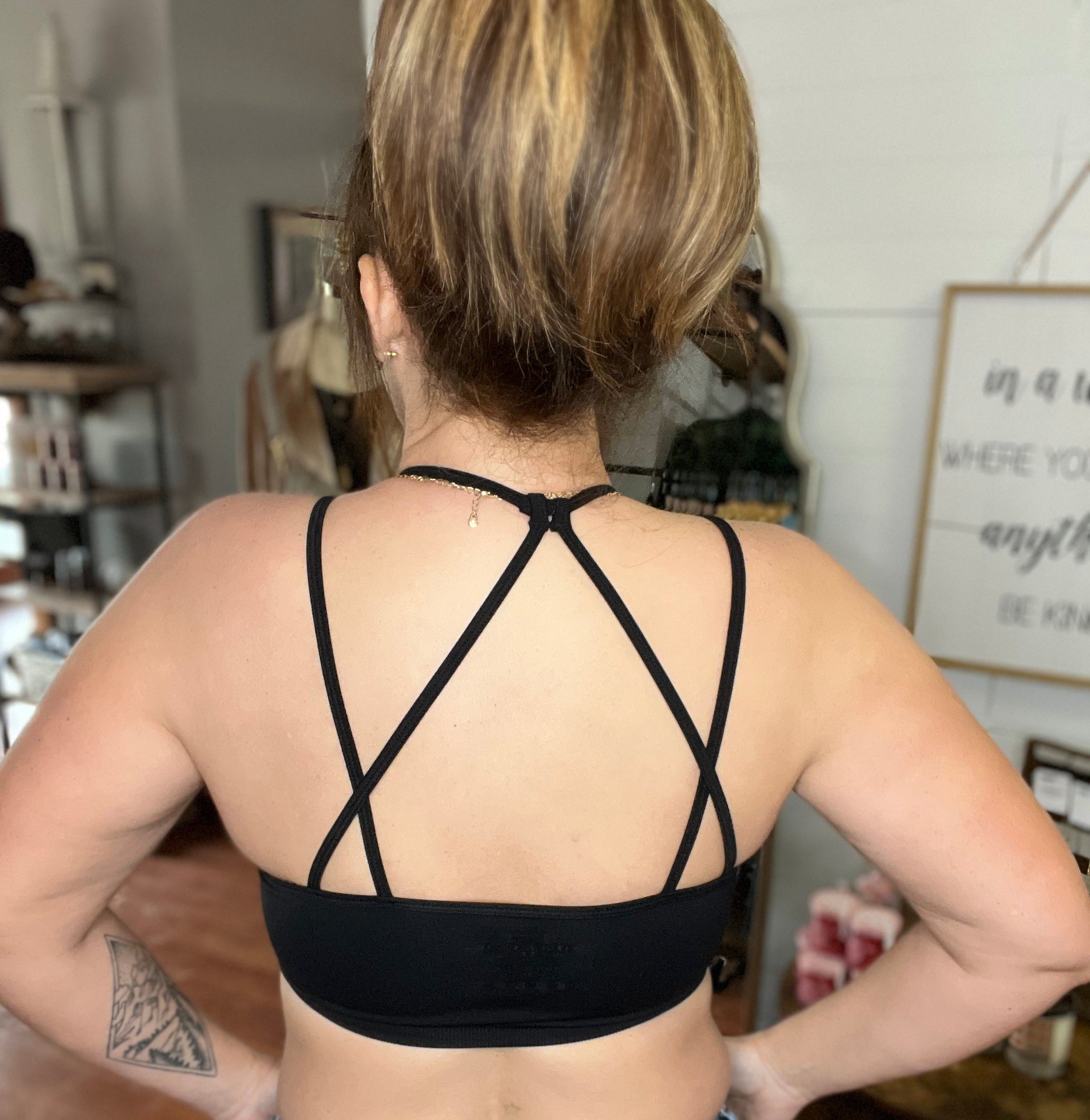 Lace Cutout Bralette